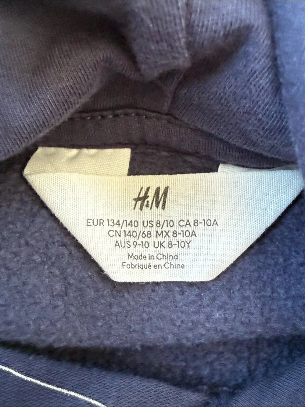 H&M soft navy